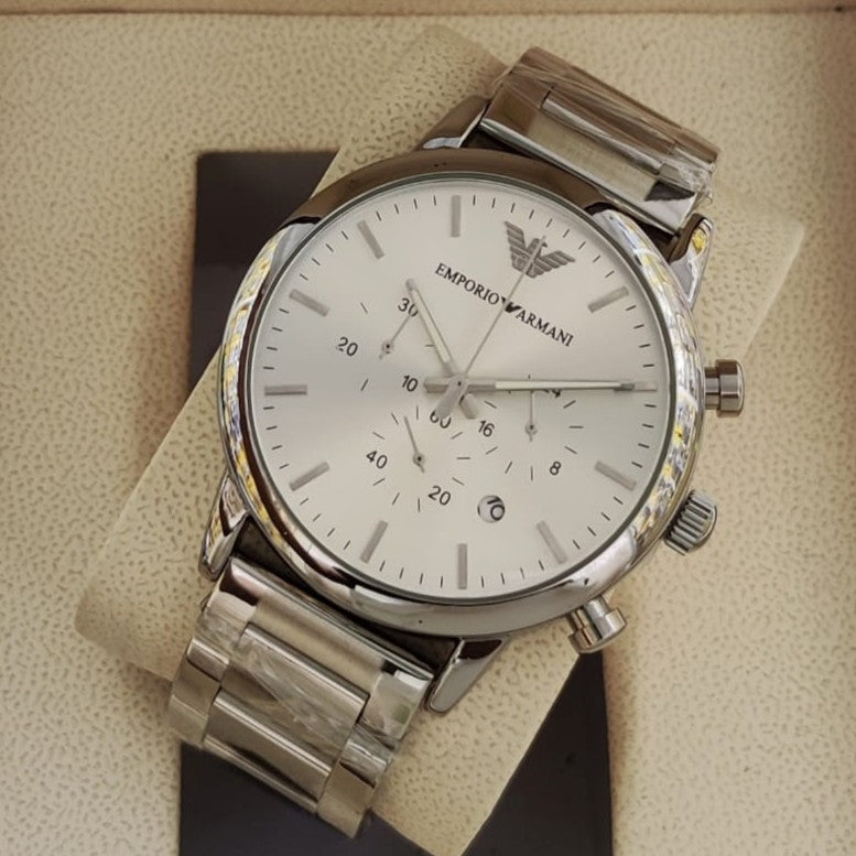 IMPORIO ARMANI ROYAL CHRNOGRAPH WATCH NOW OFFER PRICE IN ALLOVER OMAN | ARMANI CHRNO 155580