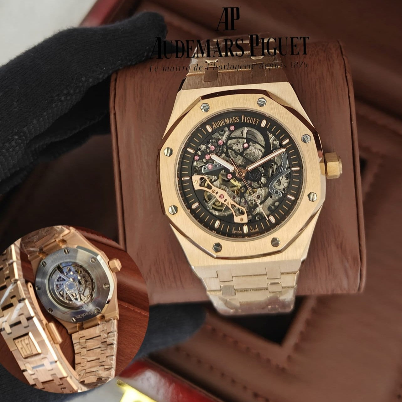 LUXURY AUDEMARS PIGUET A COMPLICATION ROOTED IN THE UNIVERSE AP SKULL AUTOMATIC VERY TRENDING ROYAL WATCH NOW ALL OVER IN OMAN | AP SKULL AUTOMATIC 1555919182