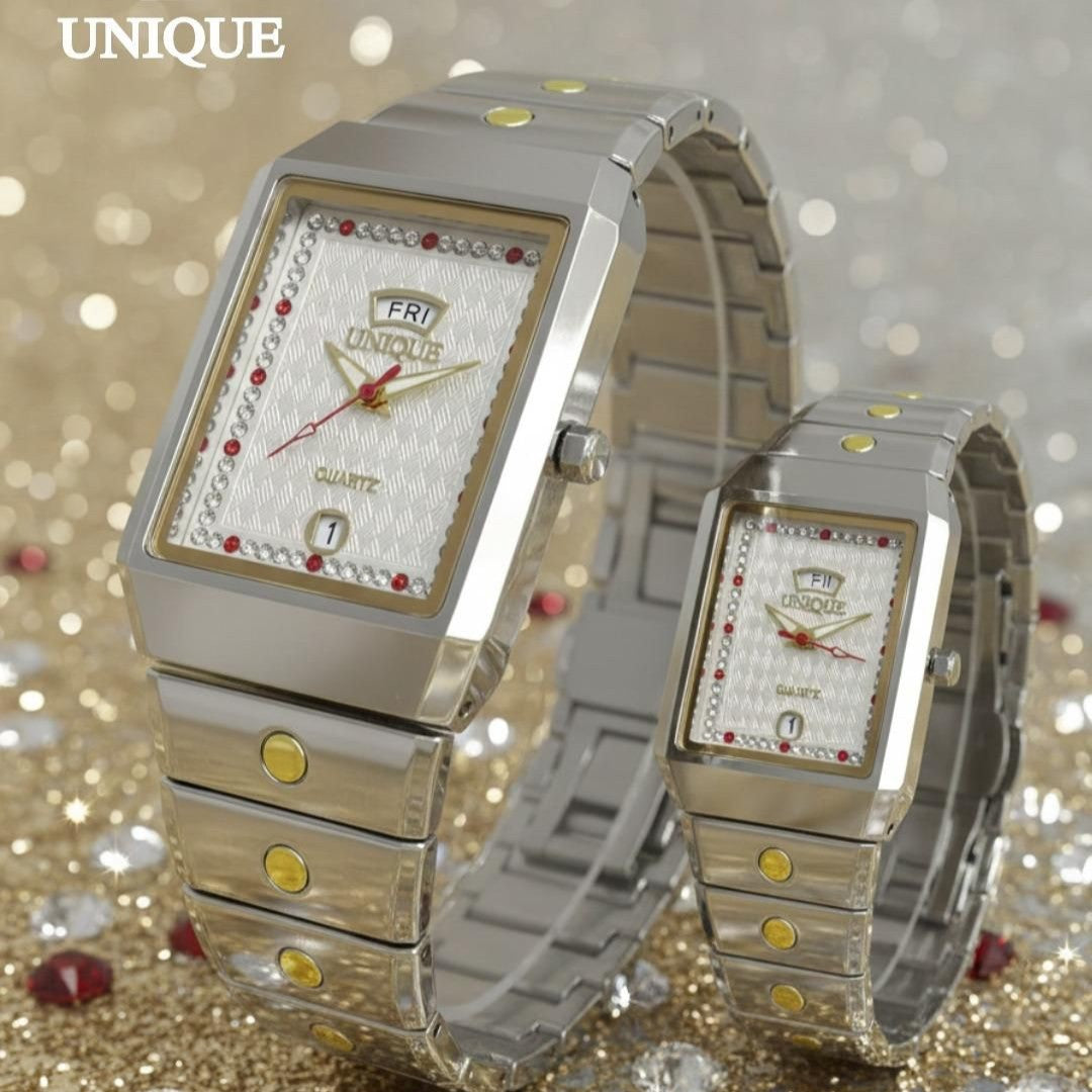 UNIQUE COUPLE WATCH ORIGINAL PRODUCT FULL BODY CERAMIC COLOUR GUARANTEED VERY HIGH QUALITY NOW ALLOVER IN OMAN | UNIQUE ORG C 13391943