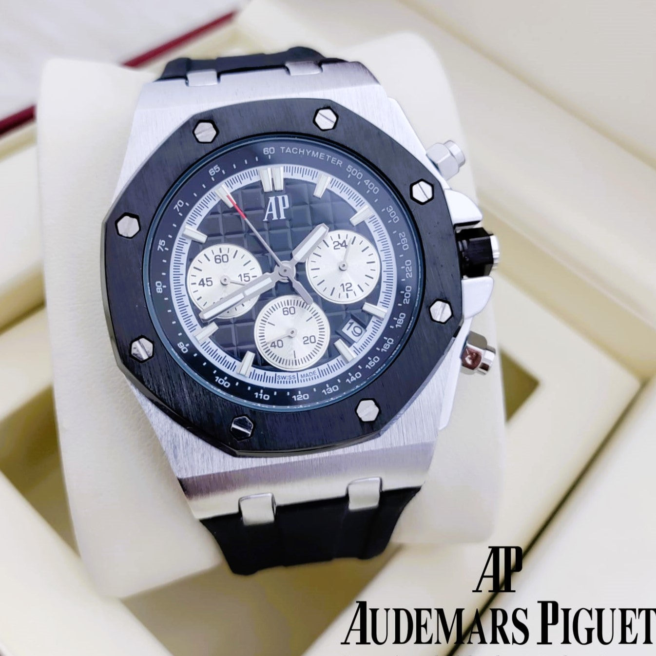 EXCLUSIVE AUDMARS PIGUET WITH ACTIVE CHRNOGRAPH MENS WATCH | AP CHRNOGRAPH 99234