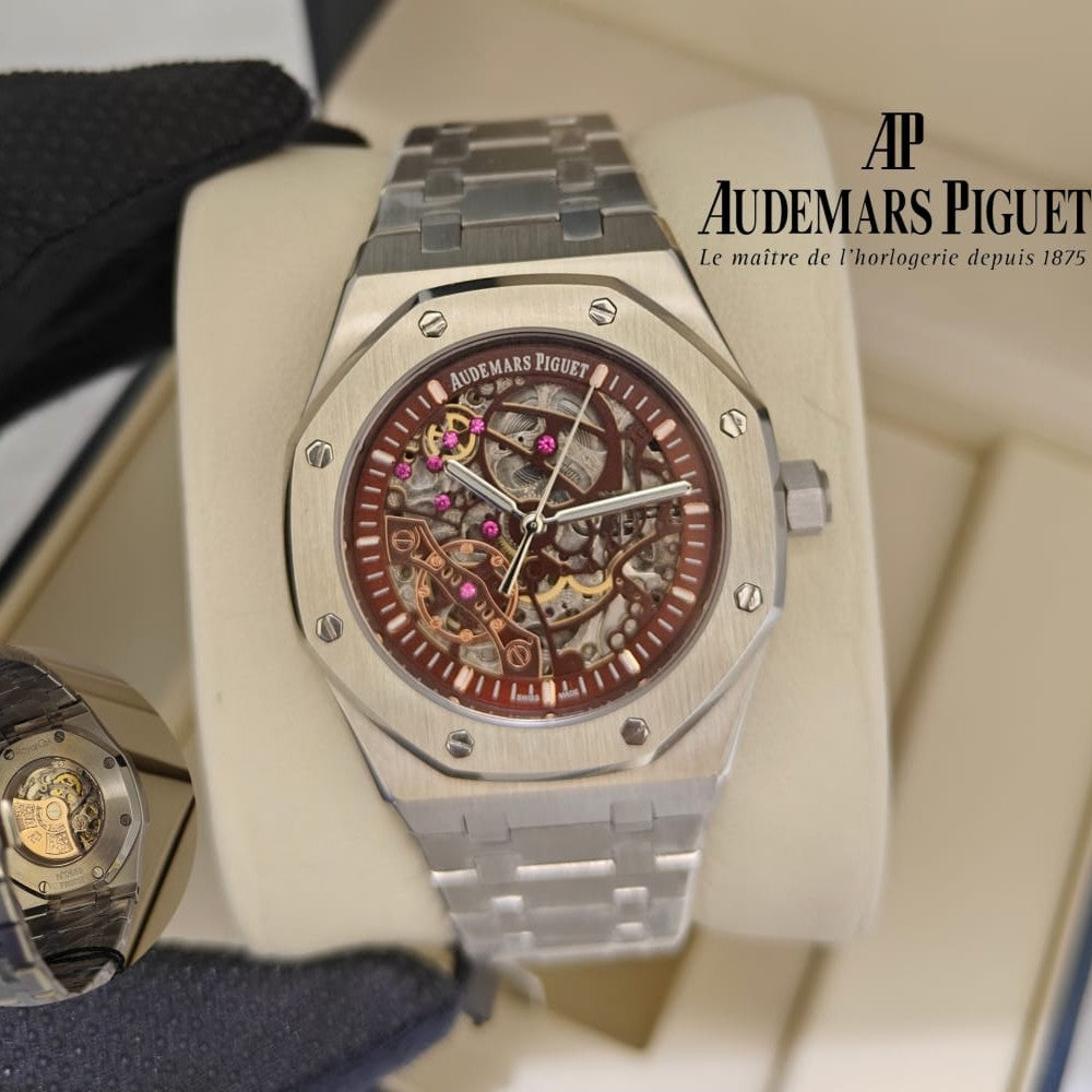 LUXURY AUDEMARS PIGUET A COMPLICATION ROOTED IN THE UNIVERSE AP SKULL AUTOMATIC VERY TRENDING ROYAL WATCH NOW ALL OVER IN OMAN | AP SKULL AUTOMATIC 1555919177