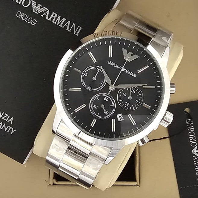 IMPORIO ARMANI ROYAL CHRNOGRAPH WATCH NOW OFFER PRICE IN ALLOVER OMAN | ARMANI CHRNO 155579