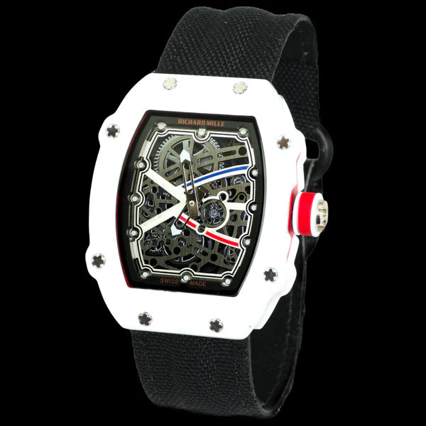 RICHARD MILLE ....NYLON BELT STYLE HAS NO LIMITES PASSION IS INCREDIBLE JUST GO ON |RICHARD M SERIES 135339191