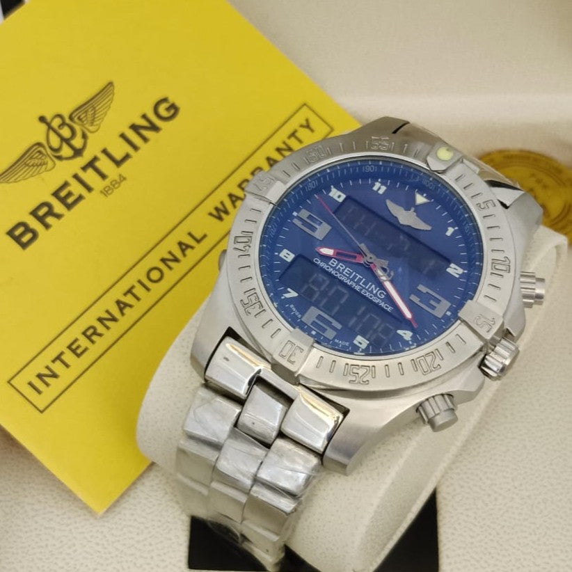 BREITLING COCKPIT CHRNOGRAPH VERY HIGH VOLTAGE DEMANDING TRANDING WATCH NOW ALLOVER IN OMAN| BREITLING CP C 17797975