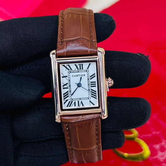 CARTIER TANK Quartz Watch | CRTR Tank 02 G