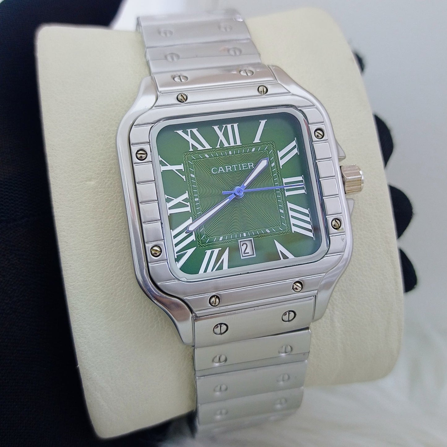 NEW EXCLUSIVE CARTIER WATCH FULL METAL BODY COLOUR GUARANTEE 5 YEARS JUST ARRIVED | CARTIER EXCLUSIVE 17975772