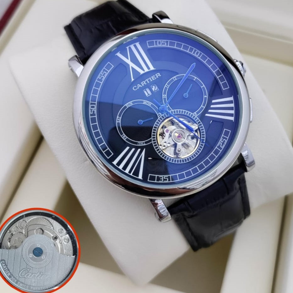 LUXURY CARTIER AUTOMATIC MENS WATCH | CARTIER AUTOMATIC 55772