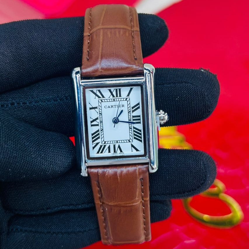 CARTIER TANK Quartz Watch | CRTR Tank 02 G