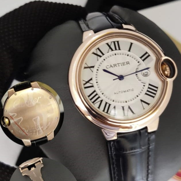 LUXURY CARTIER BALLON BEUE DE WITH ORIGINAL LEATHER STRAP FULL OF PREMIUM GRADE| CARTIER BALLON 13555797