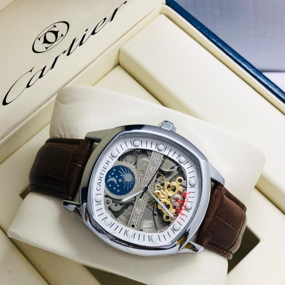 LUXURY CARTIER WATCH MECHANICAL VERY STYLISH VALUE FOR MONEY| CARTIER MECHANICAL 155794
