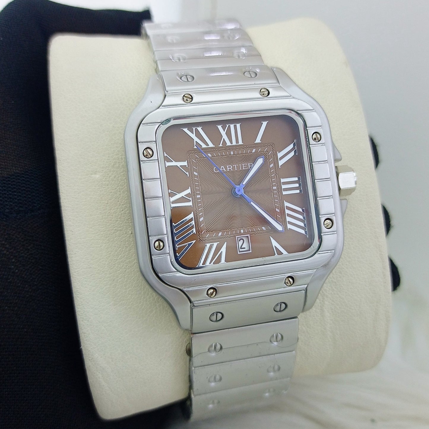 NEW EXCLUSIVE CARTIER WATCH FULL METAL BODY COLOUR GUARANTEE 5 YEARS JUST ARRIVED | CARTIER EXCLUSIVE 17975774