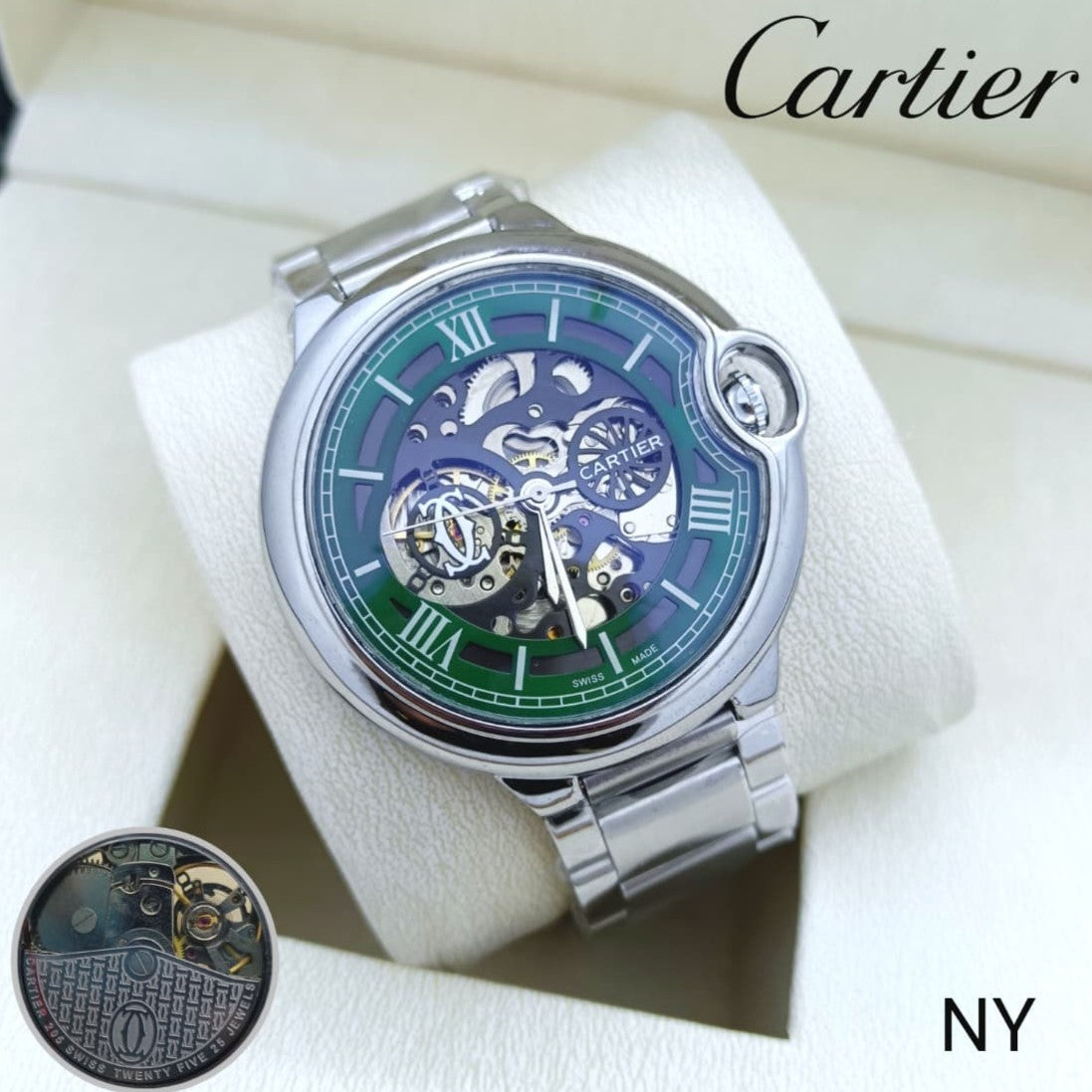 LUXURY CARTIER WATCH MECHANICAL VERY STYLISH VALUE FOR MONEY NOW ALLOVER IN OMAN | CARTIER MECHANICAL 199976