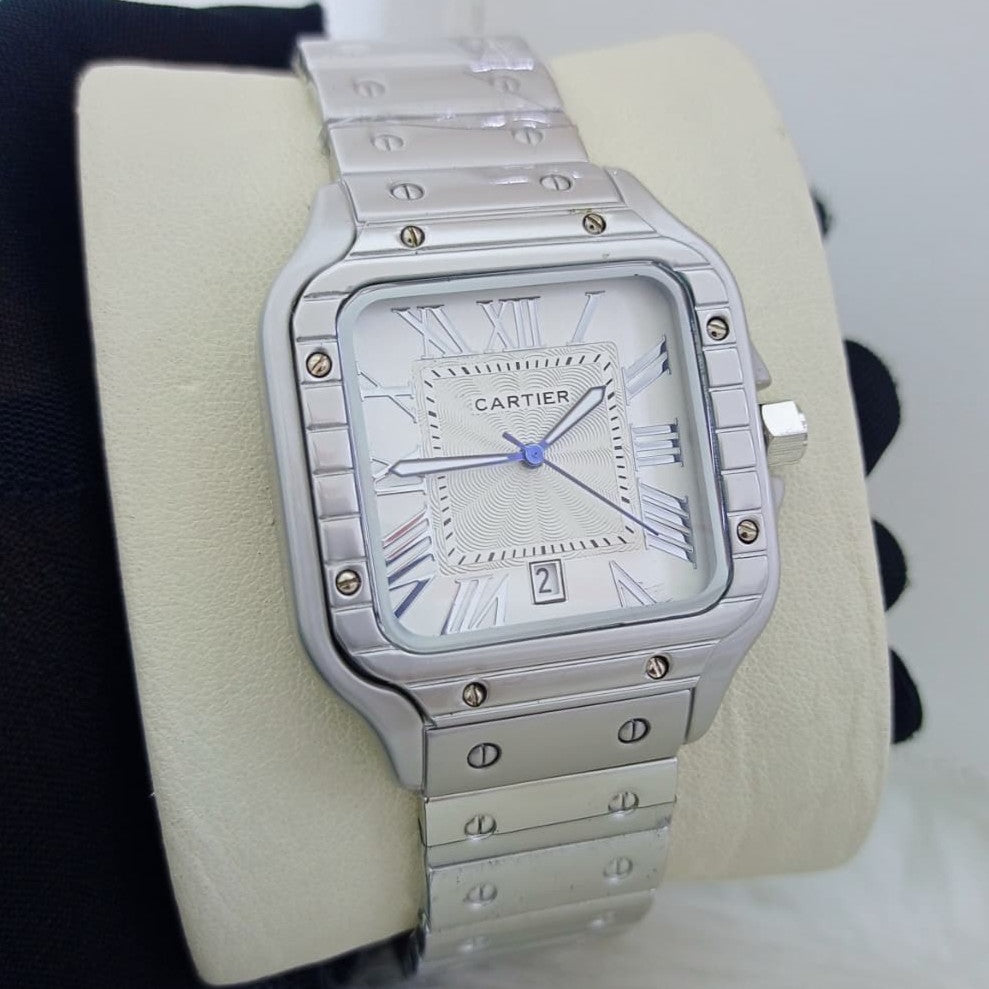NEW EXCLUSIVE CARTIER WATCH FULL METAL BODY COLOUR GUARANTEE 5 YEARS JUST ARRIVED | CARTIER EXCLUSIVE 17975776