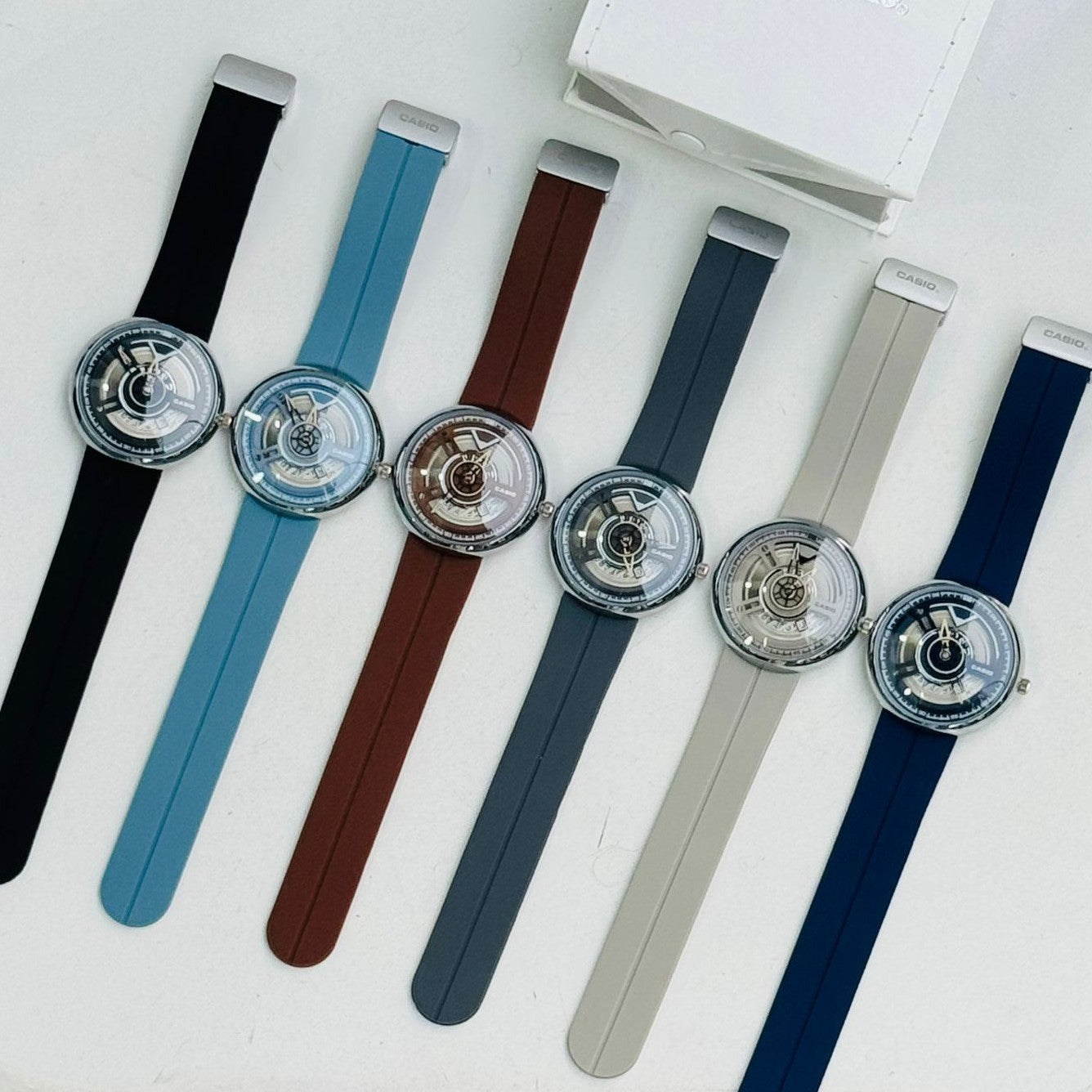 NEW CASIO RUBBER STRAP CLASP LOCK NEW DESIGN NOW ALLOVER IN OMAN | CASIO RS C 13351