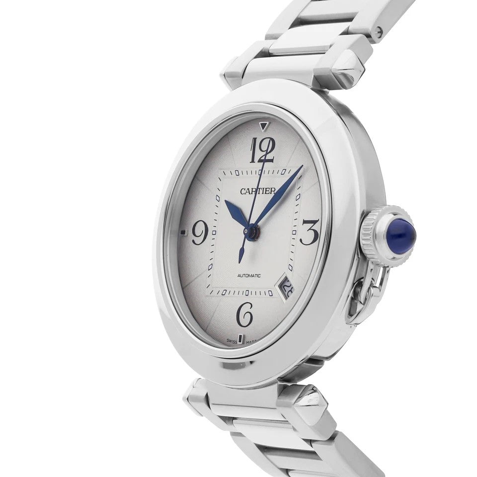 LUXURY CARTIER PASHA WITH AUTOMATIC STEEL BODY FULL ROYAL OF CLASS | CARTIER PASHA ROYAL 1355771