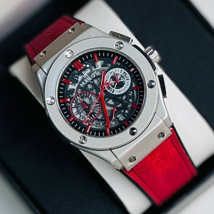 HUBLOT WATCH WITH MILITARY LOOK FULL CHRNOGRAPH ACTIVE HIGH PERFORMANCE | HUBLOT CHRNO 15579934