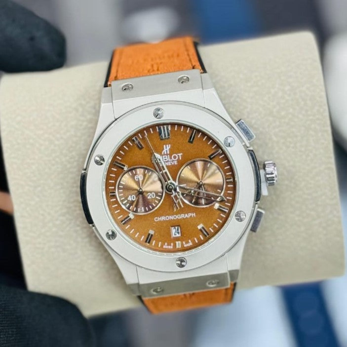 HUBLOT WATCH WITH MILITARY HYPER SONIC CHRNOGRAPH | HUBLOT CHRNOGRAPH 133755