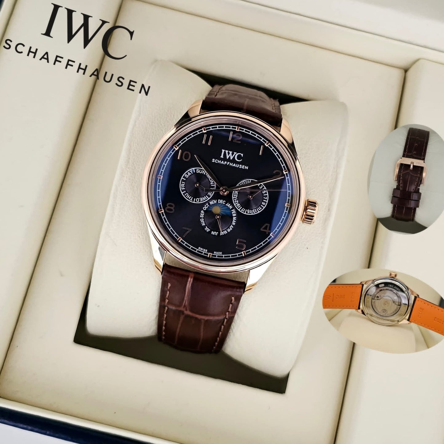 LUXURY INGENIEUR AUTOMATIC CHRNOGRAPH A LEGEND IN ITS TIME , A LEGEND TODAY IWC SCHAFFHAUSEN | IWC 155531