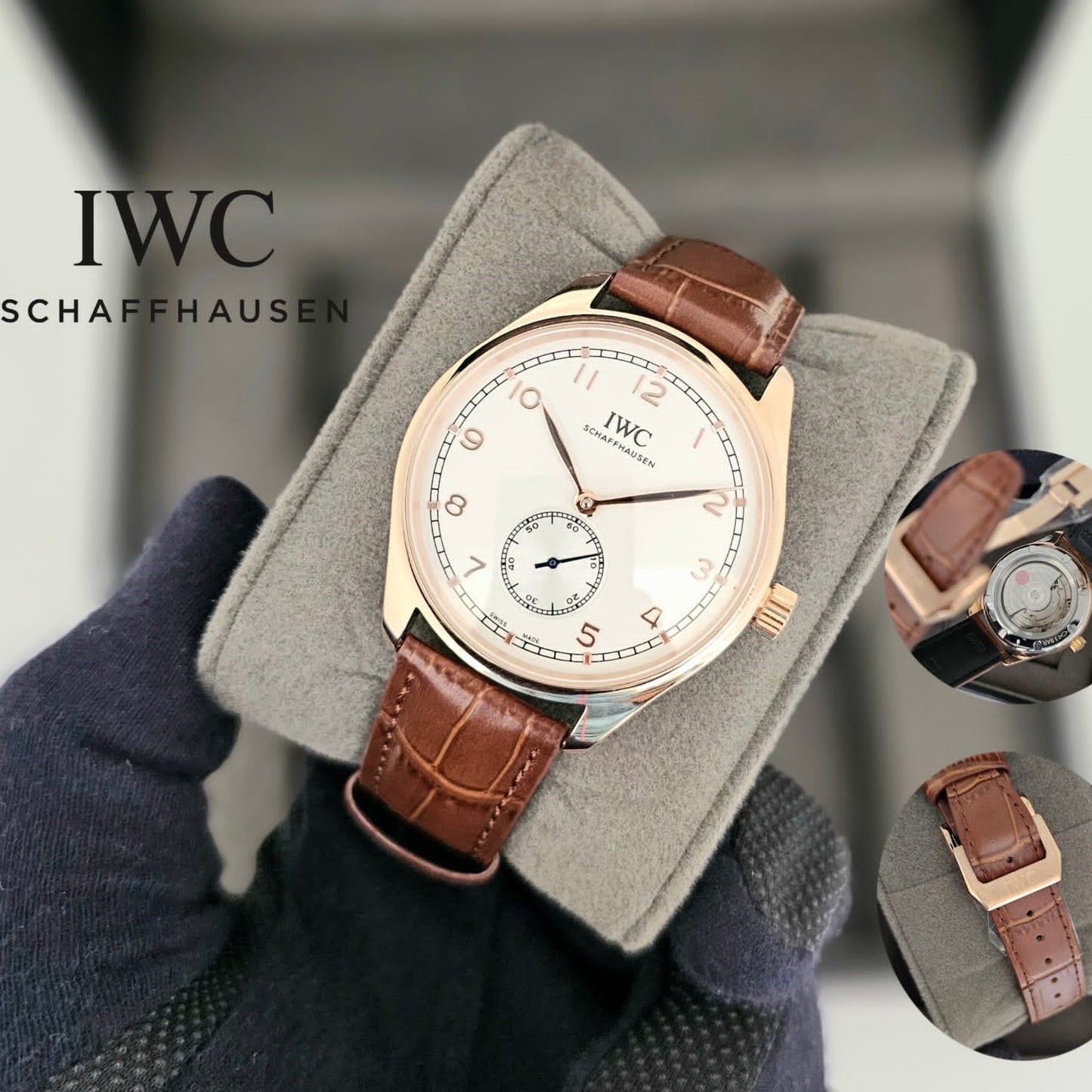 LUXURY INGENIEUR AUTOMATIC CHRNOGRAPH A LEGEND IN ITS TIME , A LEGEND TODAY IWC SCHAFFHAUSEN | IWC 155533