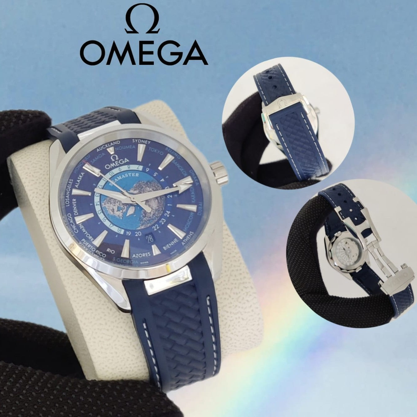 LUXURY OMEGA SEAMASTER AUTOMATIC VERY PREMIUM ROYAL WATCH WITH CALSP LOCK | OMEGA SM A 13379767