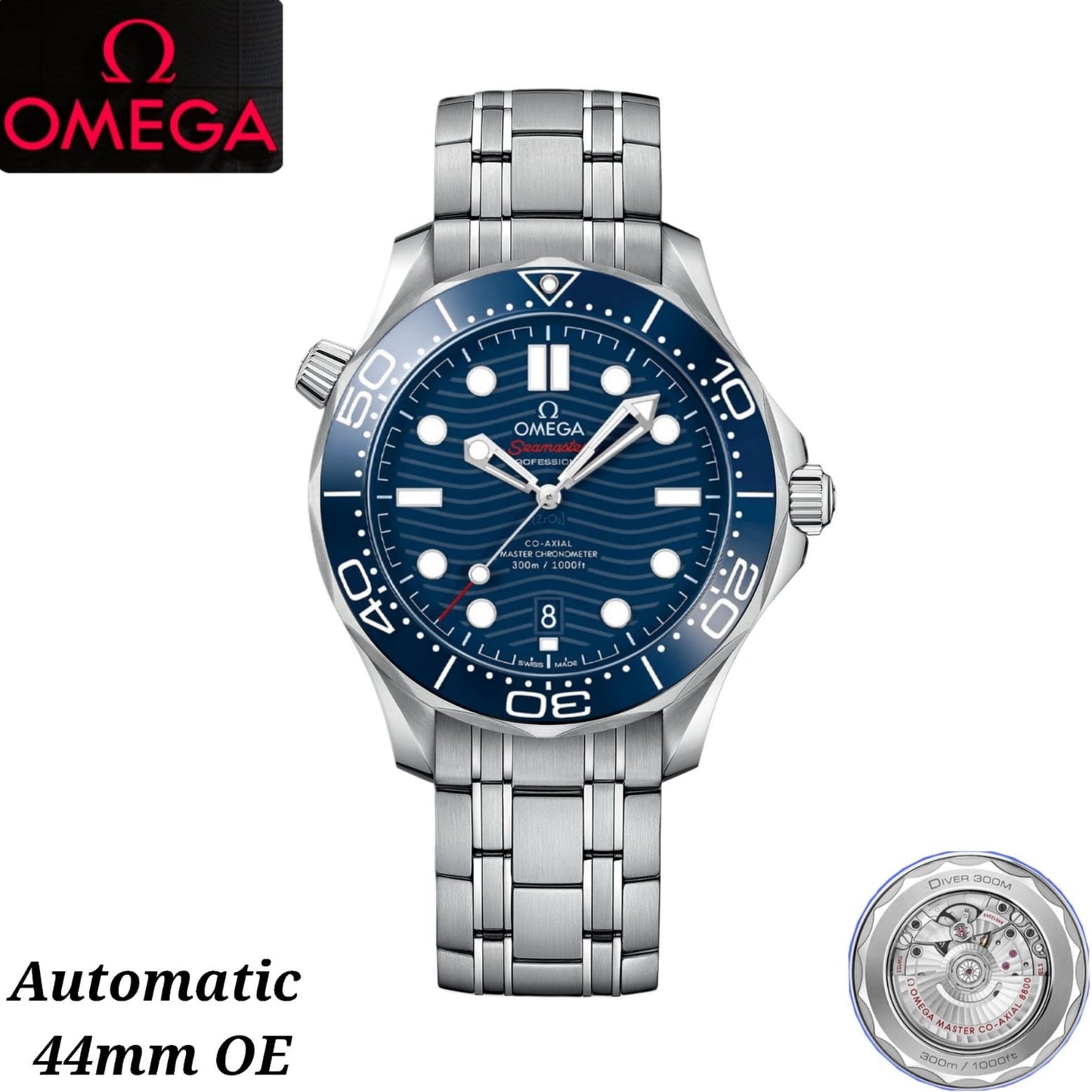 LUXURY OMEGA SEAMASTER MASTER VERSION SWISS GRADE VERY DEMANDING WATCH NOW ONLY IN FAST FASHION OMAN | OMGA S M 19993131517