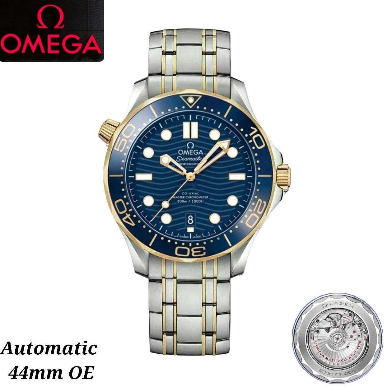 LUXURY OMEGA SEAMASTER MASTER VERSION SWISS GRADE VERY DEMANDING WATCH NOW ONLY IN FAST FASHION OMAN | OMGA S M 19993131531