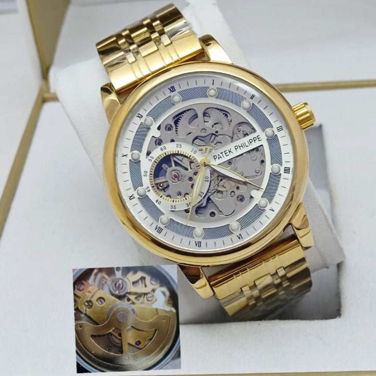 AUTOMATIC PATEK PHILIPPE WATCH STAINLESS STEEL BODY COLOUR GURANTEED | PP MECHANICAL 1333917151