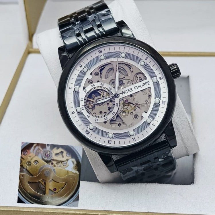 AUTOMATIC PATEK PHILIPPE WATCH STAINLESS STEEL BODY COLOUR GURANTEED | PP MECHANICAL 1333917171