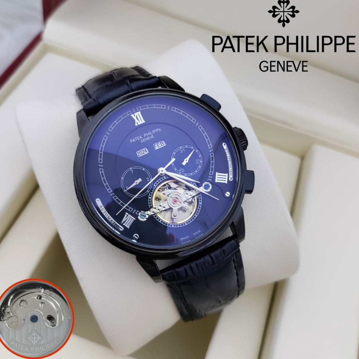 1:1 LUXURY PREMIUM QUALITY AUTOMATIC PATEK PHILIPPE WATCH | PP MECHANICAL 3333