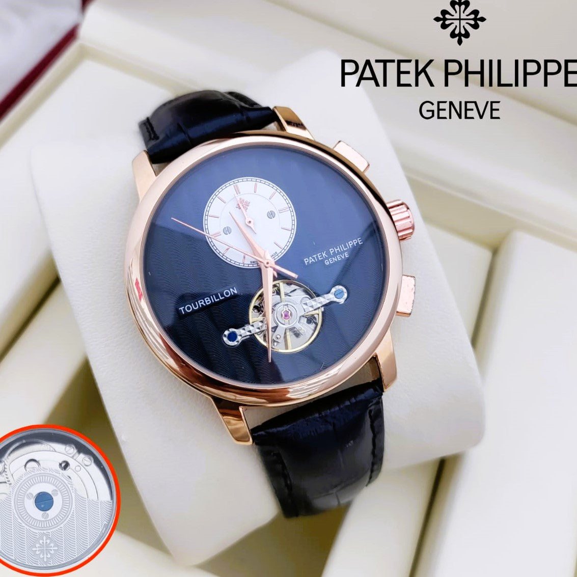 1:1 LUXURY PREMIUM QUALITY AUTOMATIC PATEK PHILIPPE WATCH | PP MECHANICAL 3335