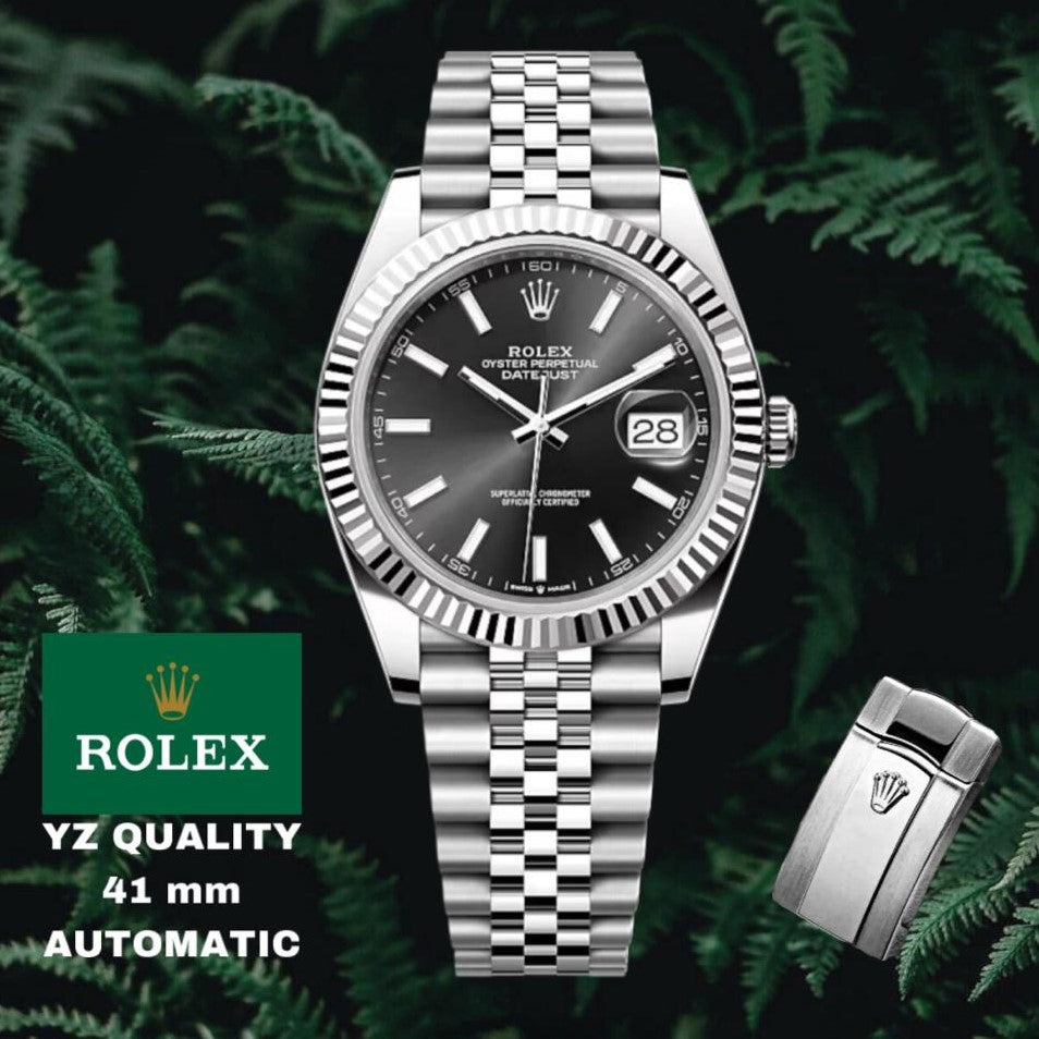 LUXURY ROLEX PERPETUAL HIGH GRADE 5 YEARS WARRANTY WITH ORIGINAL BOX| ROLEX P 122528