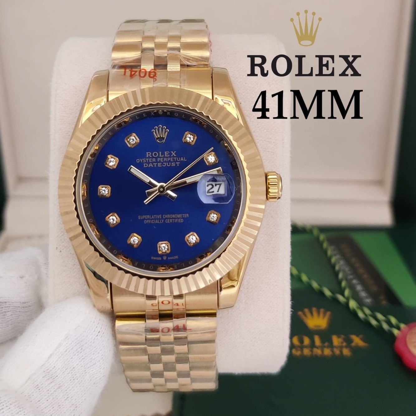 ROLEX OYESTER SS METAL BODY COLOUR GUARANTEE 5 YEARS HIGH PERFORMANCE | ROLEX METAL 15341