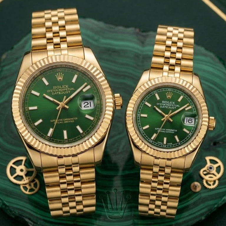 ROLEX COUPLE WATCH WITH BIG DISCOUNT WITH COUPLE ROLEX BOX| ROLEX COUPLE 1333757731