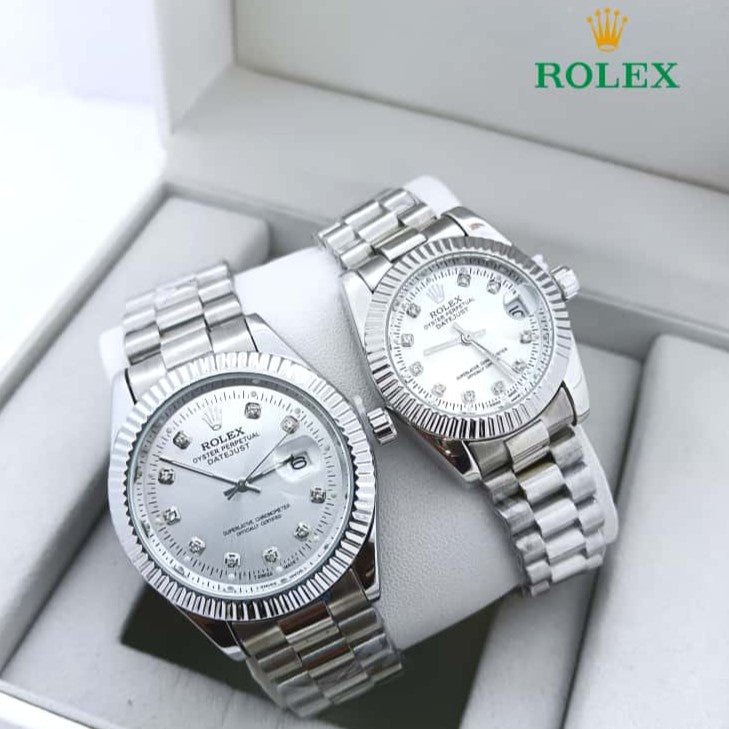 NEW SHIPMENT OF ROLEX COUPLE WATCH WITH ROLEX COUPLE BOX NOW STARTING MEGA OFFER IN ALLOVER OMAN WITH FREE DELIVERY | ROLEX COUPLE WATCH 15533743