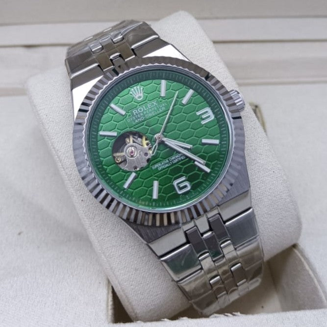 ROLEX OYESTER SS METAL BODY WITH AUTOMATIC MACHINE COLOUR GUARANTEE 5 YEARS HIGH PERFORMANCE | ROLEX AUTOMATIC 199744