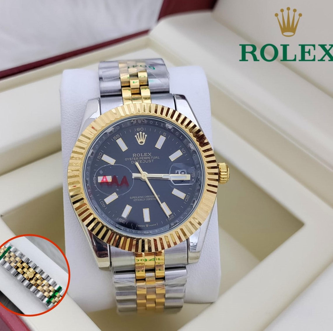 NEW SHIPMENT ARRIVED ROLEX QUARTZ FIRST COPY FOR MEN ROLEX BUSINESS 5 Fast Fashion Oman