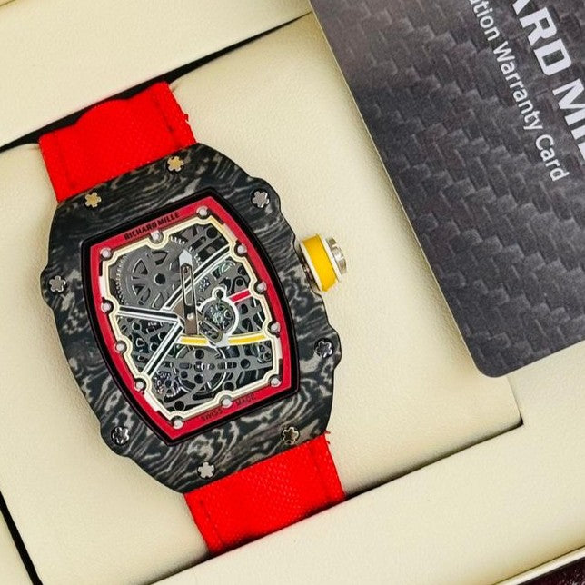 RICHARD MILLE ....NYLON BELT STYLE HAS NO LIMITES PASSION IS INCREDIBLE JUST GO ON |RICHARD M SERIES 135339193