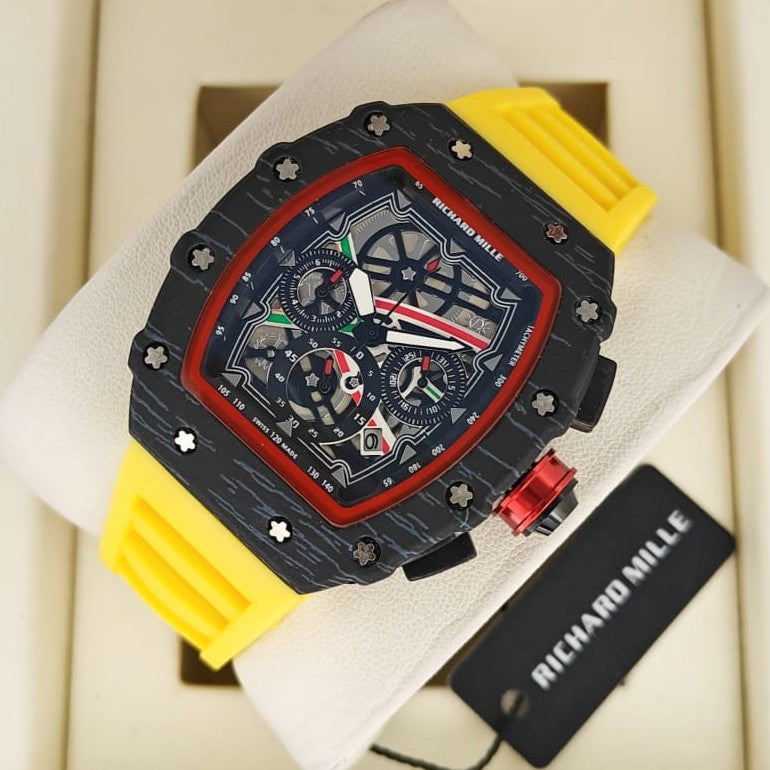 RICHARD MILLE CHRNOGRAPH ....STYLE HAS NO LIMITES PASSION IS INCREDIBLE JUST GO ON |RICHARD RM CHRNO 1995971