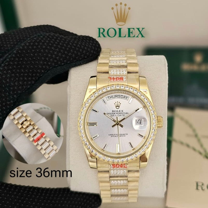 LUXURY LADIES ROLEX WATCH FULL AUTOMATIC VERY PREMIUM EXCELLENT PERFORMANCE | ROLEX QUEEN 1933991