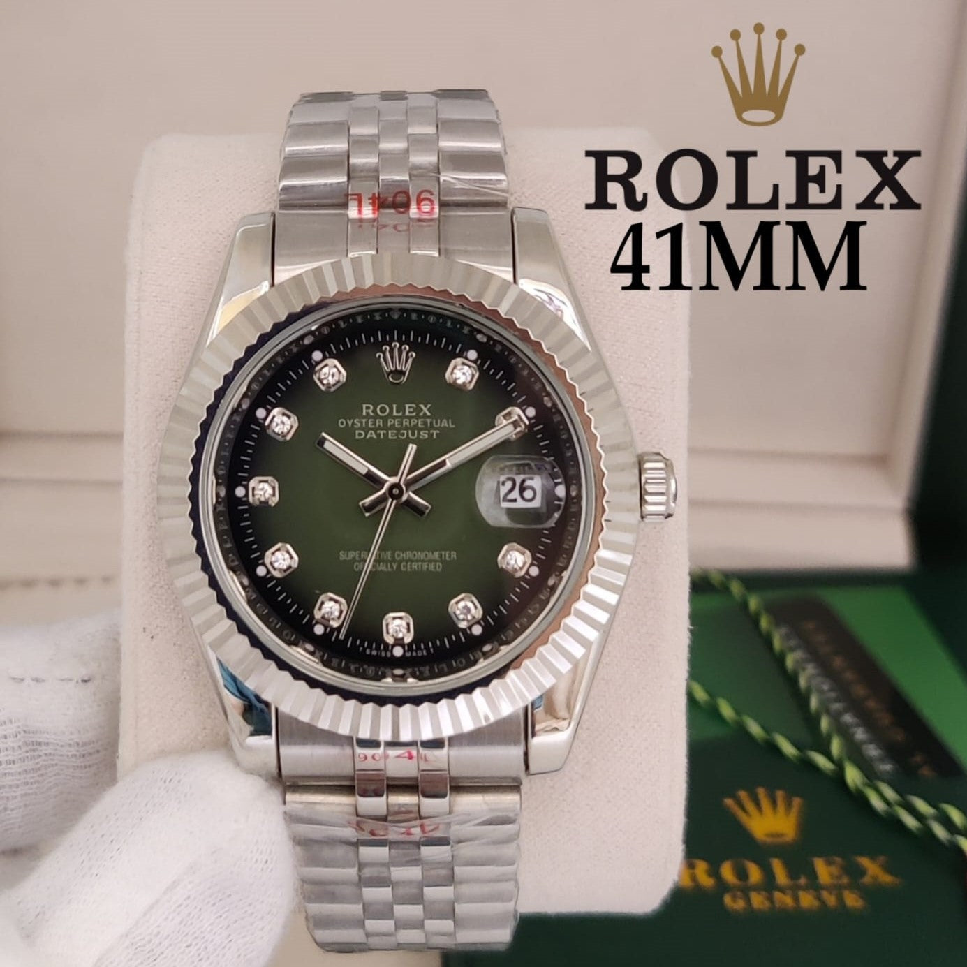 ROLEX OYESTER SS METAL BODY COLOUR GUARANTEE 5 YEARS HIGH PERFORMANCE | ROLEX METAL 15352