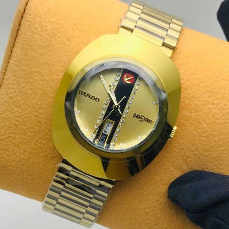 LUXURY AUTOMATIC RADO DIAYSTAR WATCH GOLDEN HORSE | RADO DIASTAR 76822