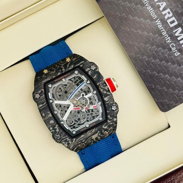 RICHARD MILLE ....NYLON BELT STYLE HAS NO LIMITES PASSION IS INCREDIBLE JUST GO ON |RICHARD M SERIES 135339195