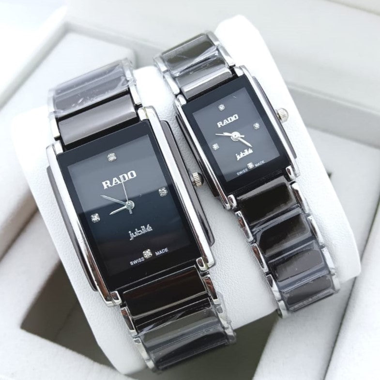 RADO JUBILE SQUARE SHAPE COUPLE WATCH VERY HIGH QUALITY | RADO COUPLE JUBILE 7997633