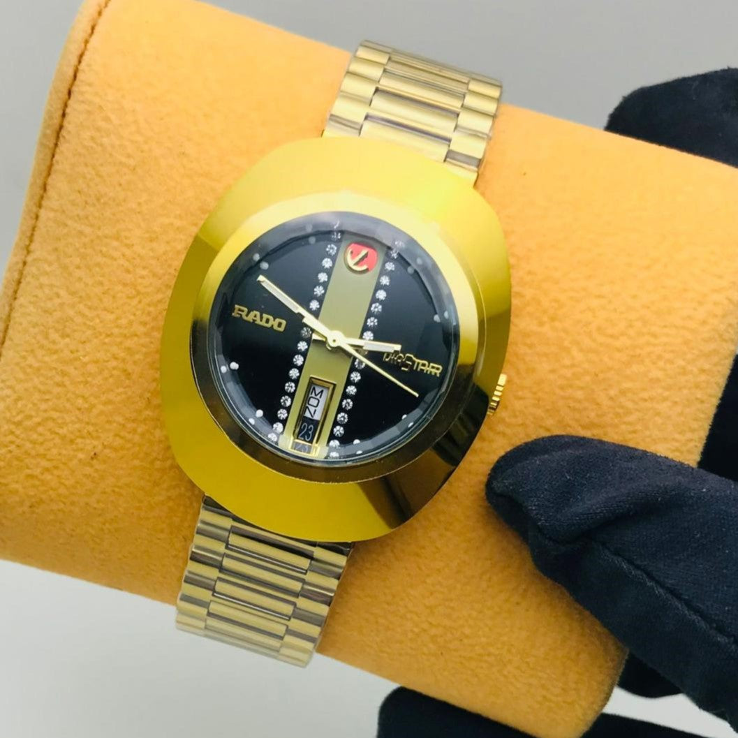 LUXURY AUTOMATIC RADO DIAYSTAR WATCH GOLDEN HORSE | RADO DIASTAR 76823