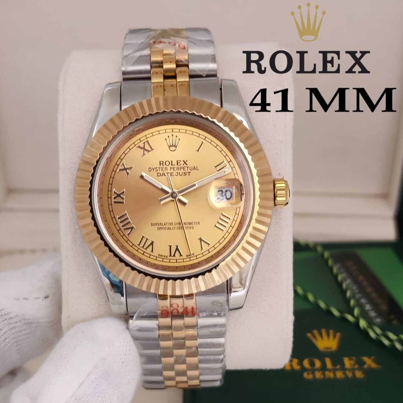 ROLEX OYESTER SS METAL BODY COLOUR GUARANTEE 5 YEARS HIGH PERFORMANCE | ROLEX METAL 15333
