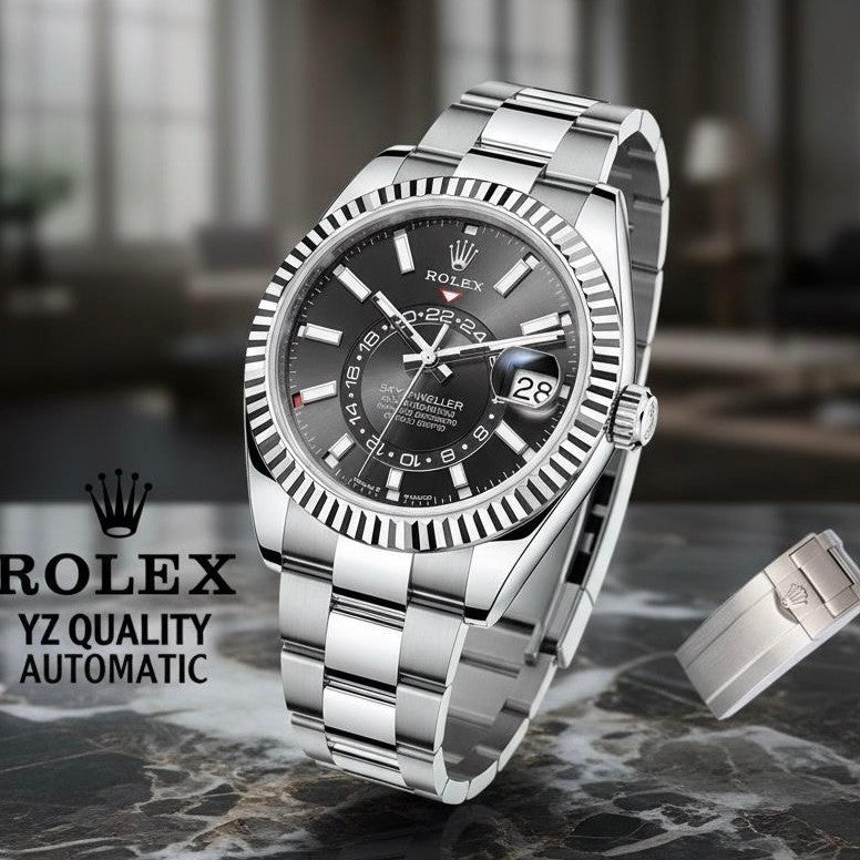 LUXURY ROLEX SKY DWELLER AUTOMATIC YZ QUALITY JUST ARRIVED NOW ALLOVER IN OMAN | ROLEX SKY DEWLLER 17797934