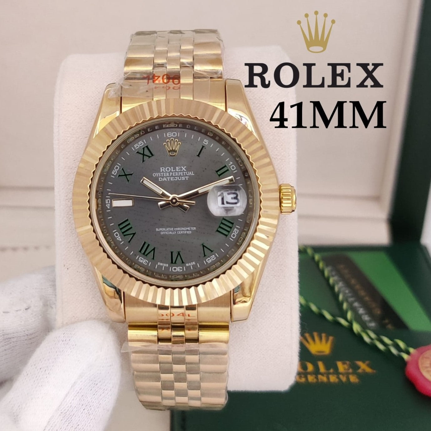 ROLEX OYESTER SS METAL BODY COLOUR GUARANTEE 5 YEARS HIGH PERFORMANCE | ROLEX METAL 15334