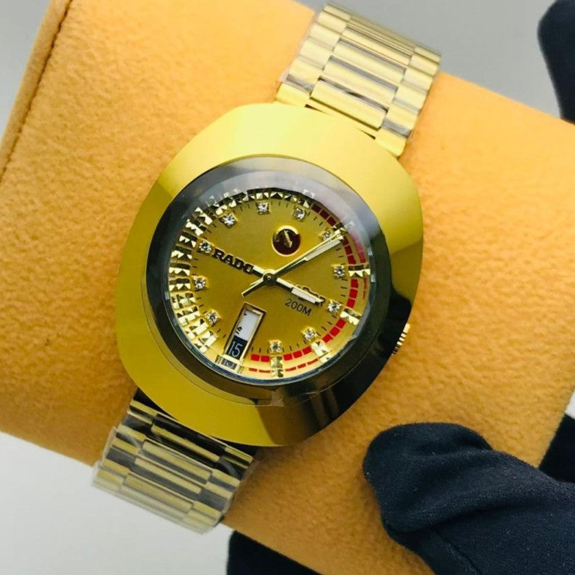 LUXURY AUTOMATIC RADO DIAYSTAR WATCH GOLDEN HORSE | RADO DIASTAR 76824