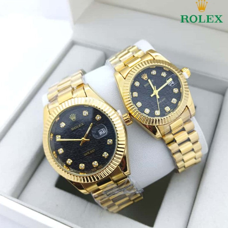 NEW SHIPMENT OF ROLEX COUPLE WATCH WITH ROLEX COUPLE BOX NOW STARTING MEGA OFFER IN ALLOVER OMAN WITH FREE DELIVERY | ROLEX COUPLE WATCH 15533735