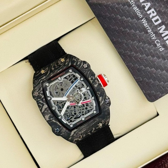 RICHARD MILLE ....NYLON BELT STYLE HAS NO LIMITES PASSION IS INCREDIBLE JUST GO ON |RICHARD M SERIES 135339199